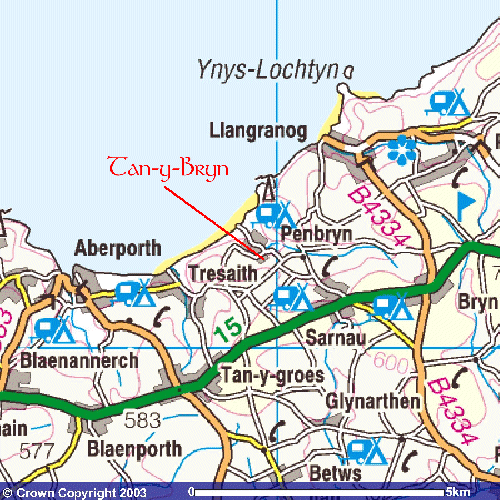 Map of the Local Area