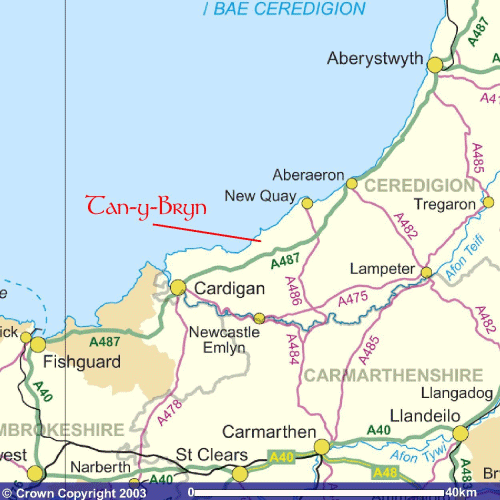 Map of the Local Area